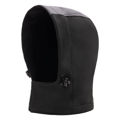 NITRAS removable hood, gray / black, OEKO-TEX polyester: 94%; Elastane: 6% | Pack (1 piece)