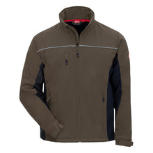 NITRAS MOTION TEX LIGHT, softshell jacket, brown / black