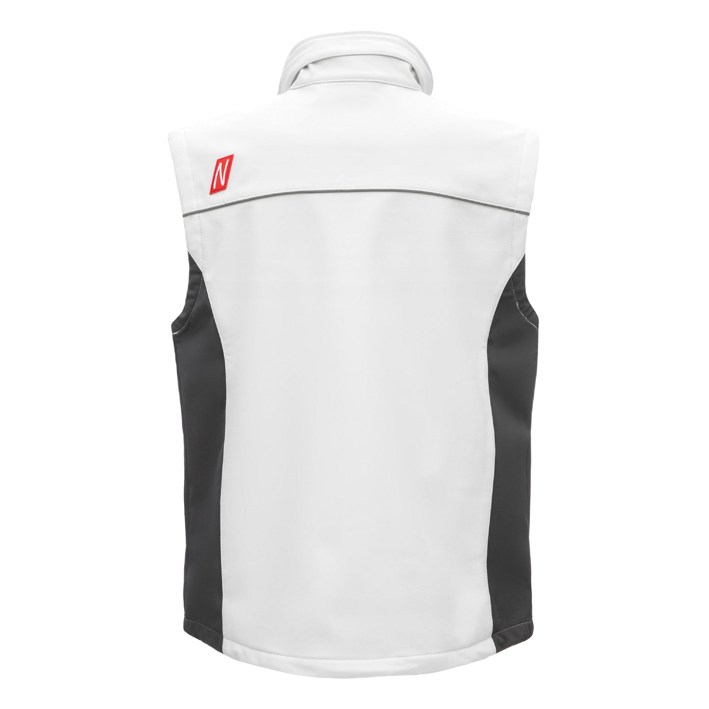 NITRAS MOTION TEX LIGHT, softshell vest, white / gray