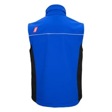 NITRAS MOTION TEX LIGHT, softshell vest, royal blue / black