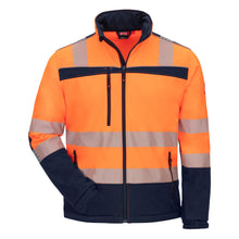 NITRAS MOTION TEX VIZ, high-visibility softshell jacket