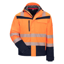 NITRAS MOTION TEX VIZ PLUS, winter high-visibility softshell jacket