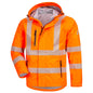 NITRAS MOTION TEX VIZ PLUS, high-visibility rain jacket