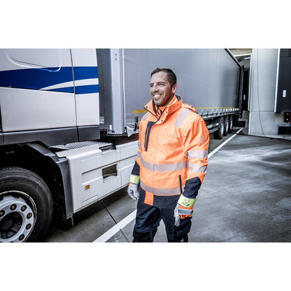 NITRAS MOTION TEX VIZ PLUS, high-visibility multifunctional jacket