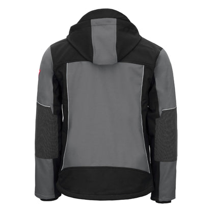NITRAS MOTION TEX PLUS, softshell jacket, gray / black