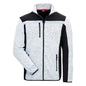 NITRAS MOTION TEX PLUS, knitted softshell jacket, light gray / black