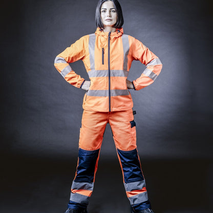 NITRAS MOTION TEX VIZ, high visibility windbreaker