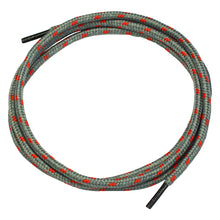 NITRAS shoelaces, gray / red | Pack (1 pair)