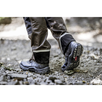 NITRAS POWER STEP MID, S3 HI HRO safety boots, mid-height, black