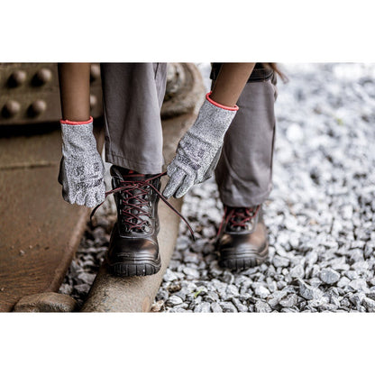 NITRAS CUT B, cut protection gloves, gray / black