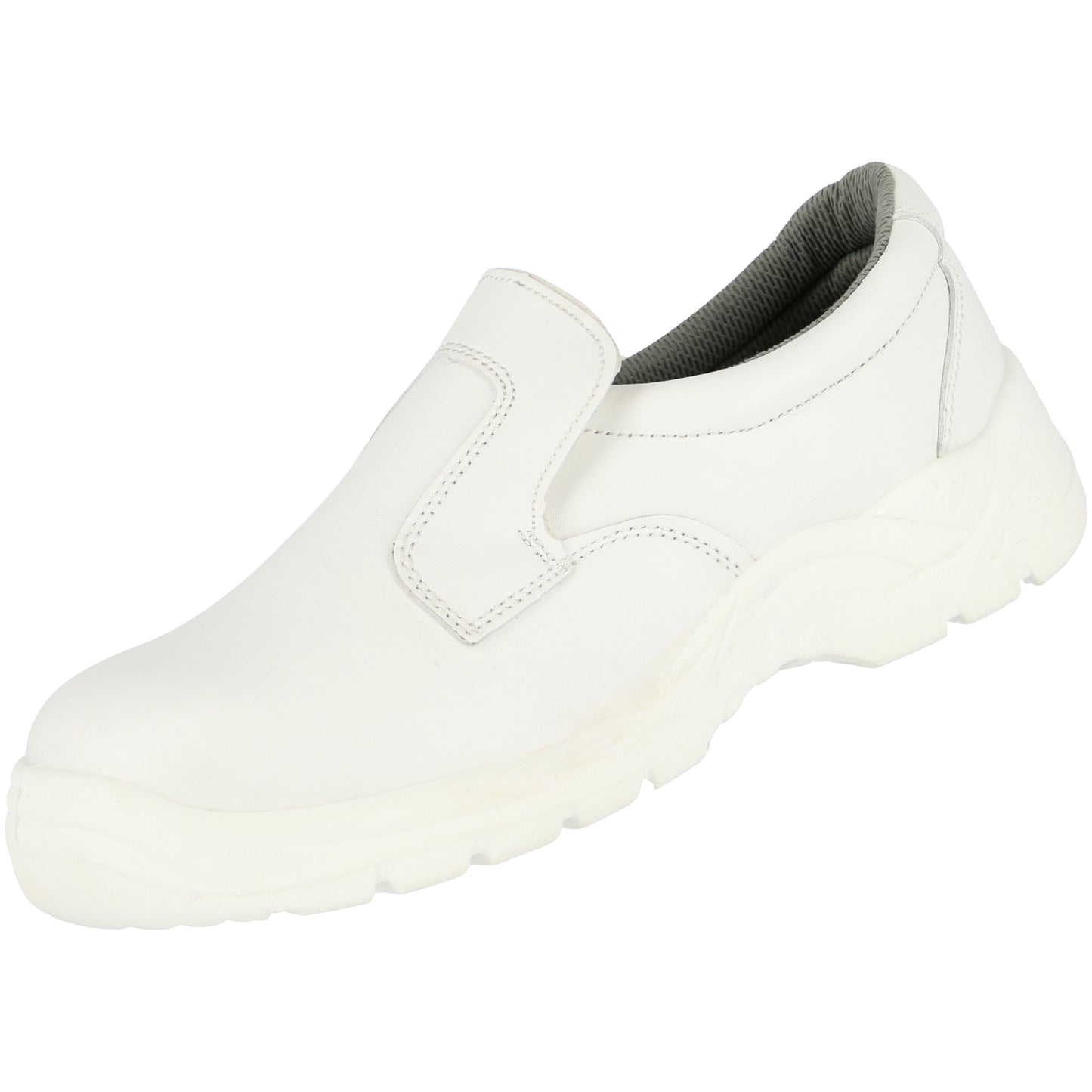 NITRAS CLEAN STEP SL, S2 safety slippers, white