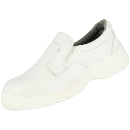 NITRAS CLEAN STEP SL, S2 safety slippers, white