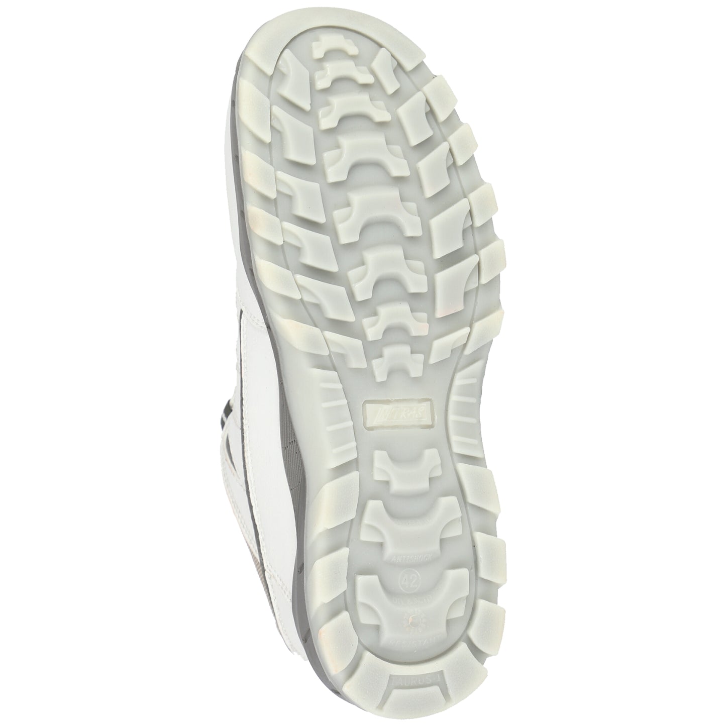 NITRAS SPORT STEP WH, safety low shoes, white