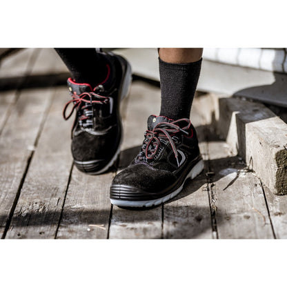 NITRAS EASY STEP, S1P safety shoes, black