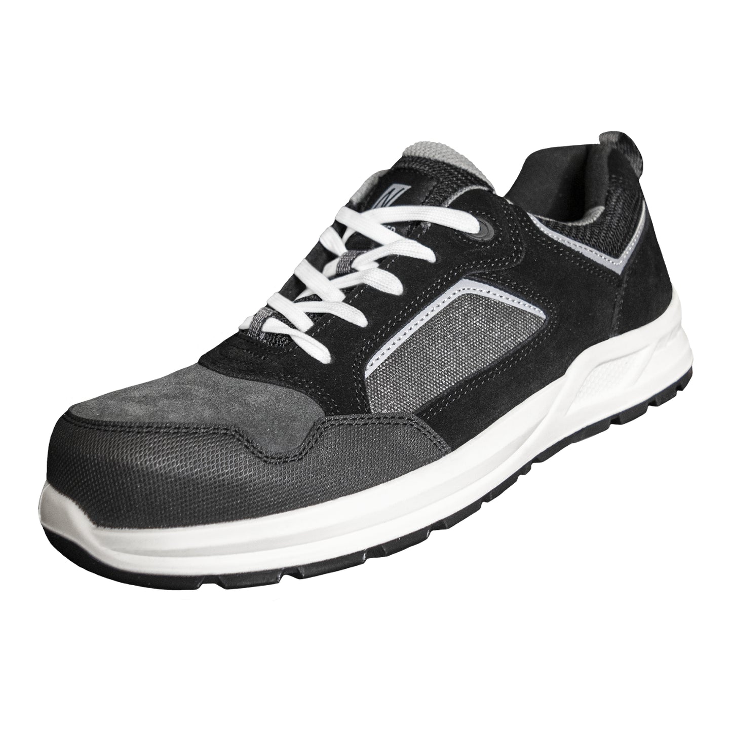 NITRAS CLASSIC STEP, S1P safety shoes, gray / black