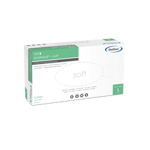 MaiMed-soft latex examination gloves, non-sterile, powdered, 100 pieces/box