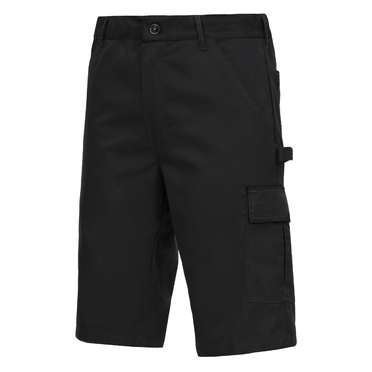 NITRAS MOTION TEX LIGHT, work trousers, short, black