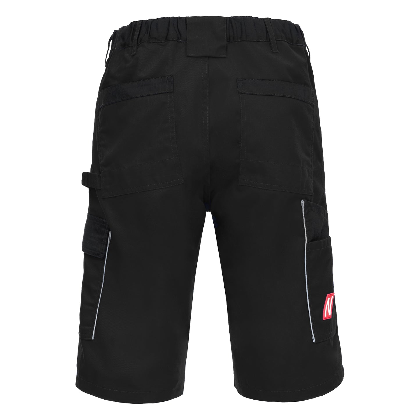 NITRAS MOTION TEX LIGHT, work trousers, short, black
