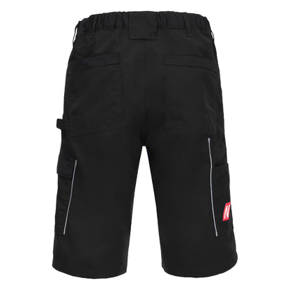 NITRAS MOTION TEX LIGHT, work trousers, short, black