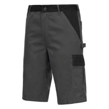 NITRAS MOTION TEX LIGHT, work trousers, short, gray / black