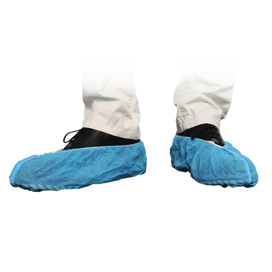 MaiMed-Cover ABS shoe covers disposable shoe covers made of PP, blue, 50 pieces/pack. | Pack (50 pieces)