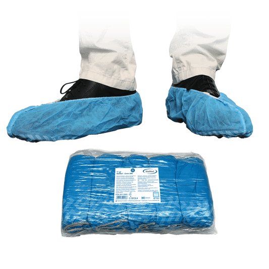 MaiMed-Cover ABS shoe covers disposable shoe covers made of PP, blue, 50 pieces/pack. | Pack (50 pieces)