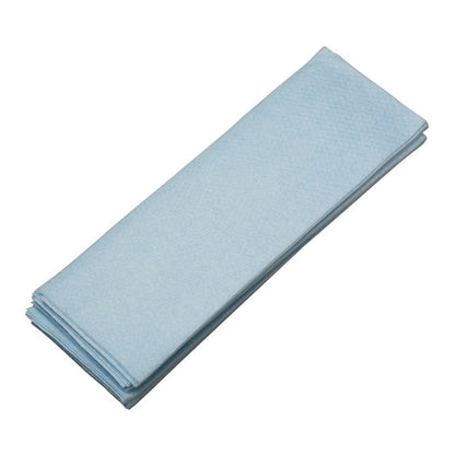 On a white background is a neatly folded TASKI Versa disposable cloth from Diversey Deutschland GmbH & Co. OHG depicted.