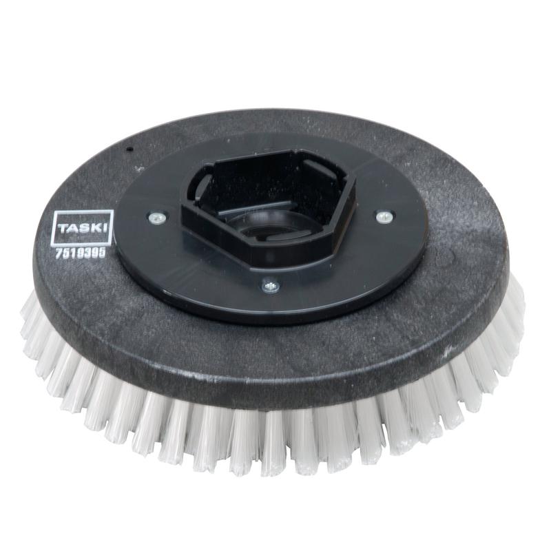 The scrubbing brush Standard (33 cm) from Diversey Deutschland GmbH & Co. OHG is a scrubbing brush with stiff bristles for the swingo 1650 floor cleaning machine, which is delivered as a single piece (1 piece).