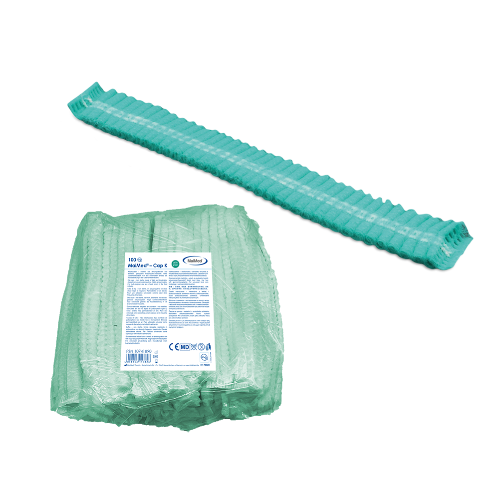 MaiMed-Cap K, clip cap made of PP, 100 pieces/bag