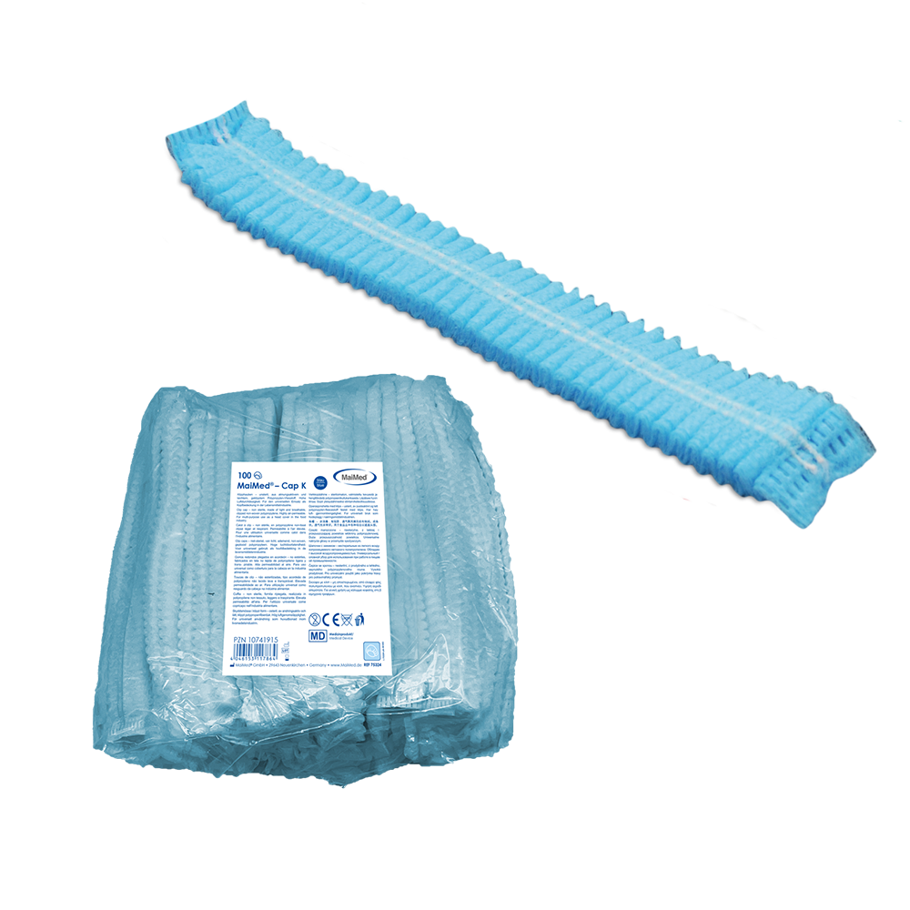 MaiMed-Cap K, clip cap made of PP, 100 pieces/bag