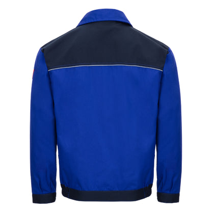NITRAS MOTION TEX LIGHT, work jacket, royal blue / navy blue