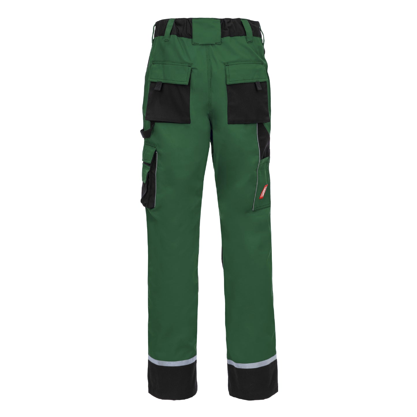 NITRAS MOTION TEX PLUS, work trousers, long, green / black