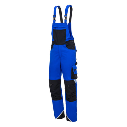 NITRAS MOTION TEX PLUS, dungarees, royal blue / black