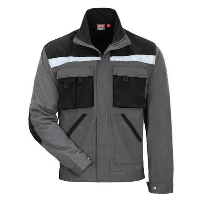 NITRAS MOTION TEX PLUS, work jacket, gray / black