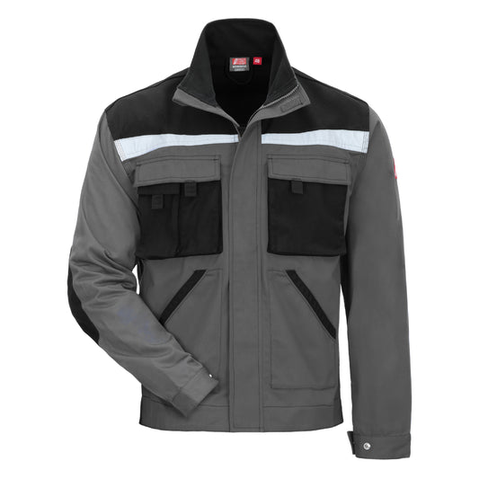 NITRAS MOTION TEX PLUS, work jacket, gray / black