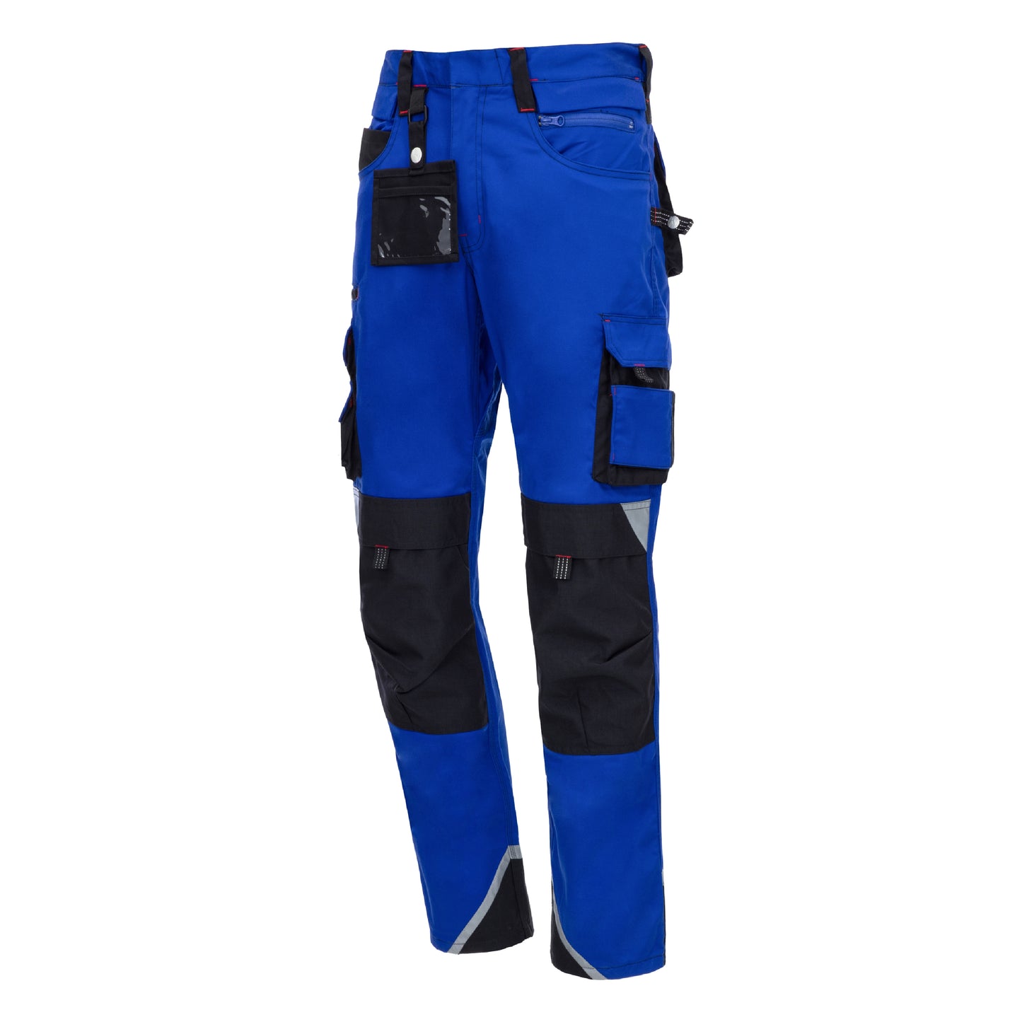 NITRAS MOTION TEX PRO FX, work trousers, long, royal blue / black