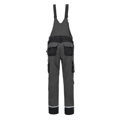 NITRAS MOTION TEX PRO FX, dungarees, gray / black