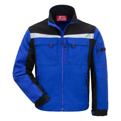 NITRAS MOTION TEX PRO FX, work jacket, royal blue / black