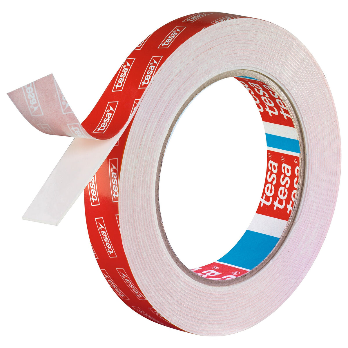 tesa Ultra starkes Montageband für Fliesen und Metall, weiß, bis 100 kg/m 5 m x 19 mm