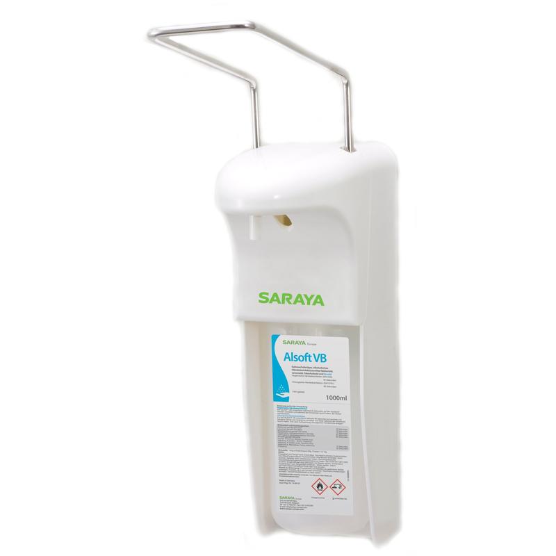 Saraya MDS-500 disinfectant and soap dispenser