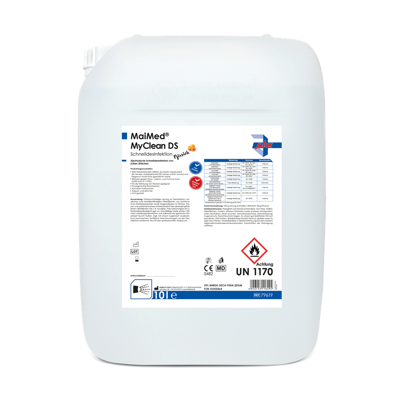 MaiMed MyClean DS - rapid disinfection | Canister (10 l)