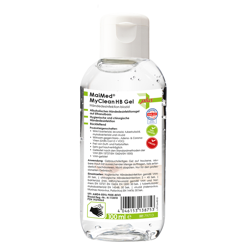 MaiMed MyClean HB Gel 100 ml/bottle | Bottle (500ml)