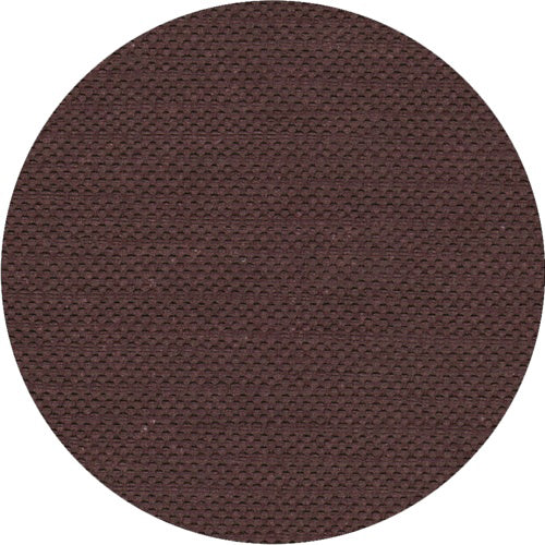 A circular, dark brown pattern made of textured fabric with a subtle raised pattern, crafted from high-quality tissue, ideal for the "ROYAL Collection" tablecloth from PAPSTAR GmbH.