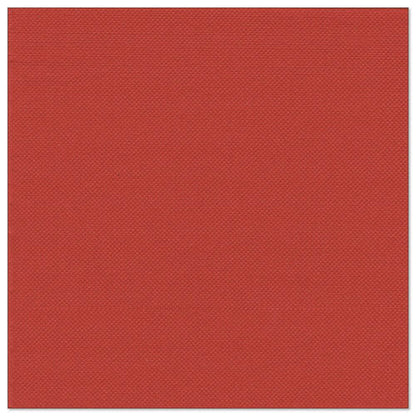 A PAPSTAR GmbH 20 napkins "ROYAL Collection" 1/4-fold, 40x40 cm, red and textured with fine grain, presented on a white base - ideal for an elegant table decoration.