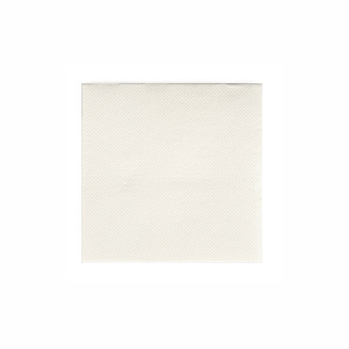Pictured is a single PAPSTAR 2-ply napkin "PUNTO" (20x20 cm, micro-embossed) from PAPSTAR GmbH lying flat on a white background, ideal for stylish table decoration.