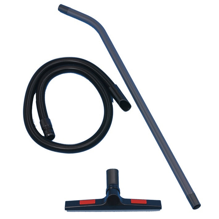 The Wet Vacuuming Standard Set from Diversey Deutschland GmbH & Co. OHG includes a suction hose, a suction rod, and a plastic suction nozzle with rigid fins, all on a white background (package of 1 piece).