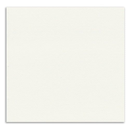 An unprinted, white PAPSTAR napkin 1/4-fold napkin of PAPSTAR GmbH (33x33 cm, 2-ply, 50 pieces) is depicted against a plain, white background; its fine texture and unprinted surface are clearly visible.