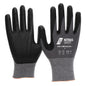 NITRAS SKIN FLEX LITE+, assembly gloves, gray / black