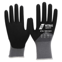 NITRAS SKIN FLEX V, assembly gloves, gray / black
