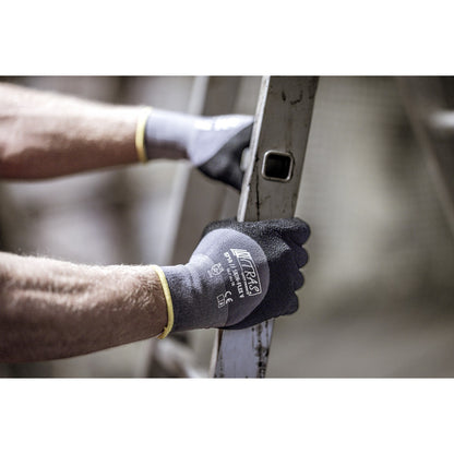 NITRAS SKIN FLEX V, assembly gloves, gray / black
